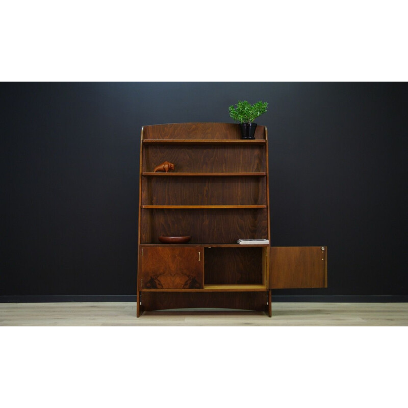 Vintage Danish bookcase in walnut