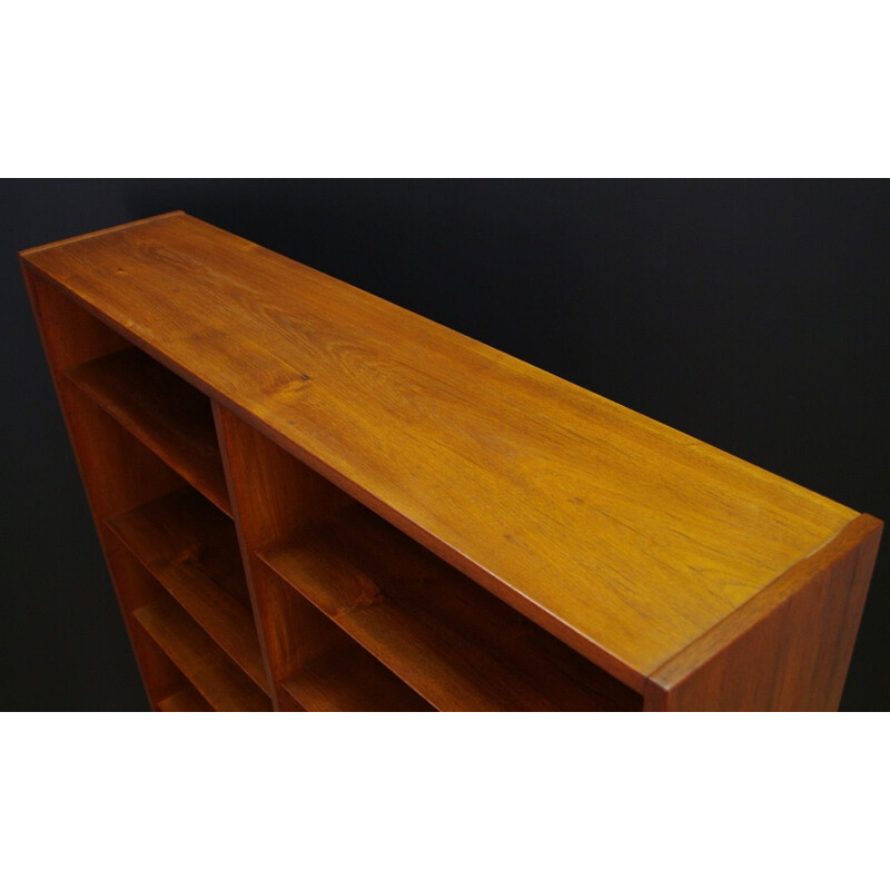 Vintage Danish bookcase in teak by Poul Hundevad