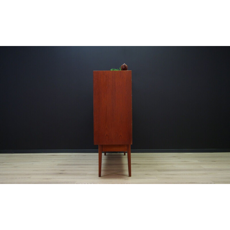 Vintage Danish highboard in teak