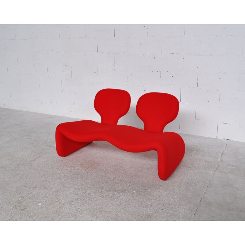 Vintage bench "Djinn" by Olivier Mourgue for Airborne