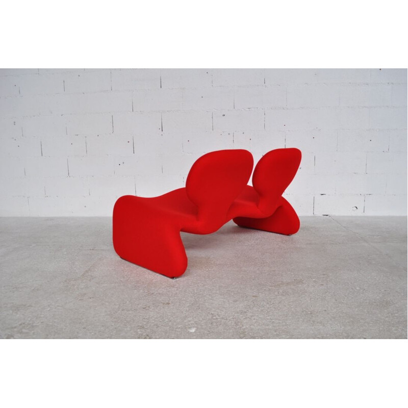 Vintage bench "Djinn" by Olivier Mourgue for Airborne