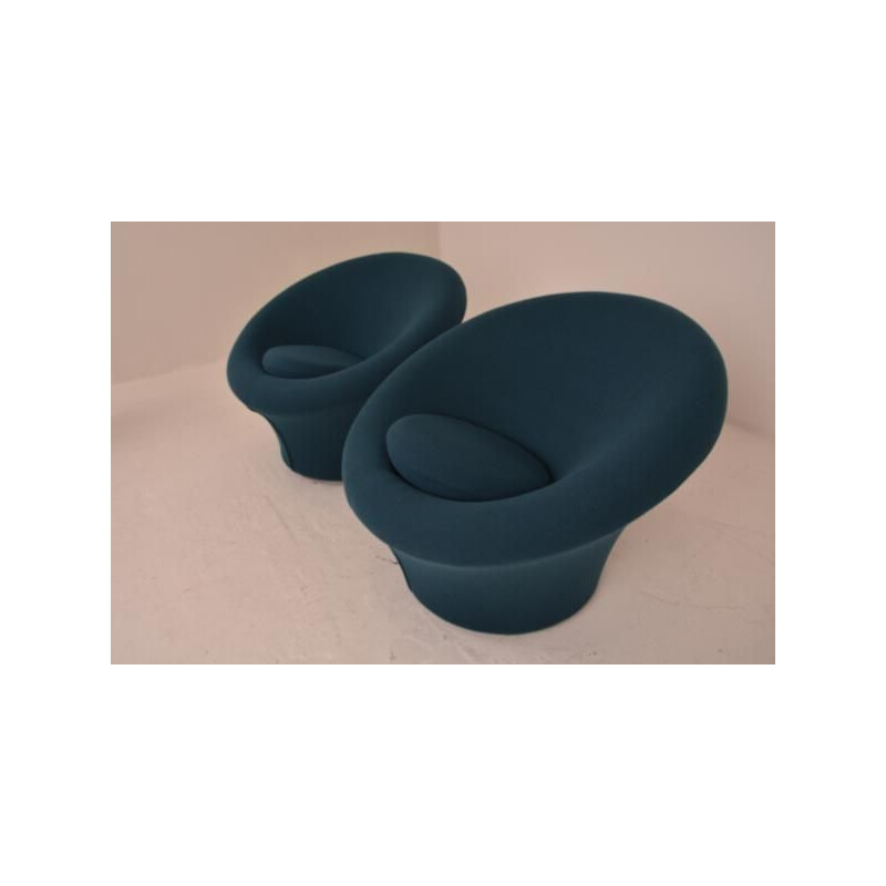 Suite de 2 fauteuils Mushrooms par Pierre Paulin