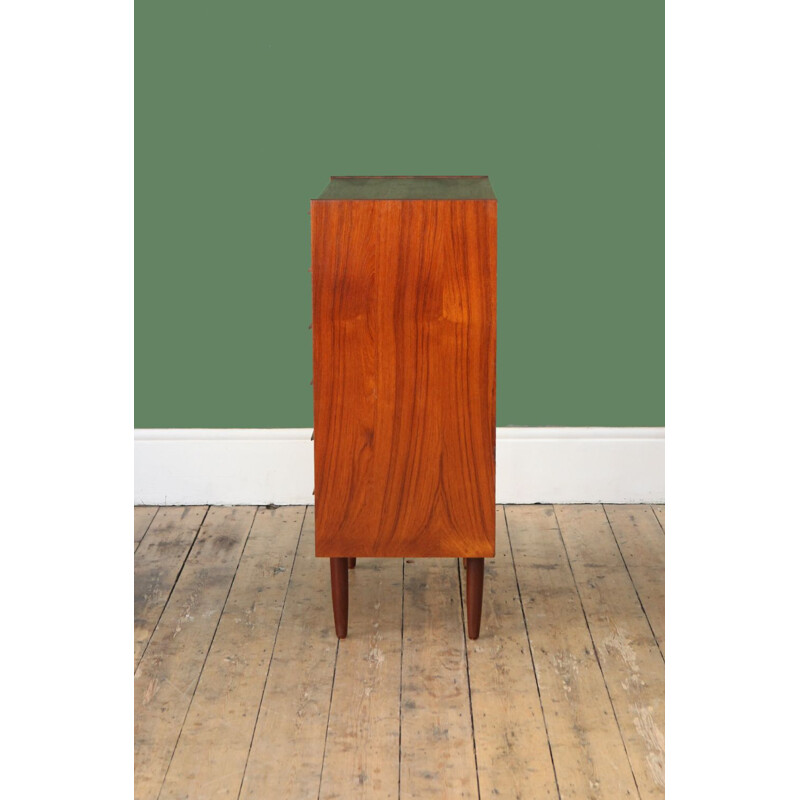 Vintage Danish chest of drawers in teak