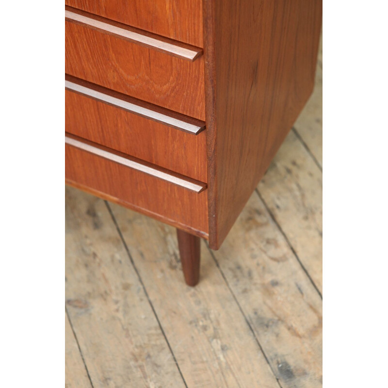 Vintage Danish chest of drawers in teak