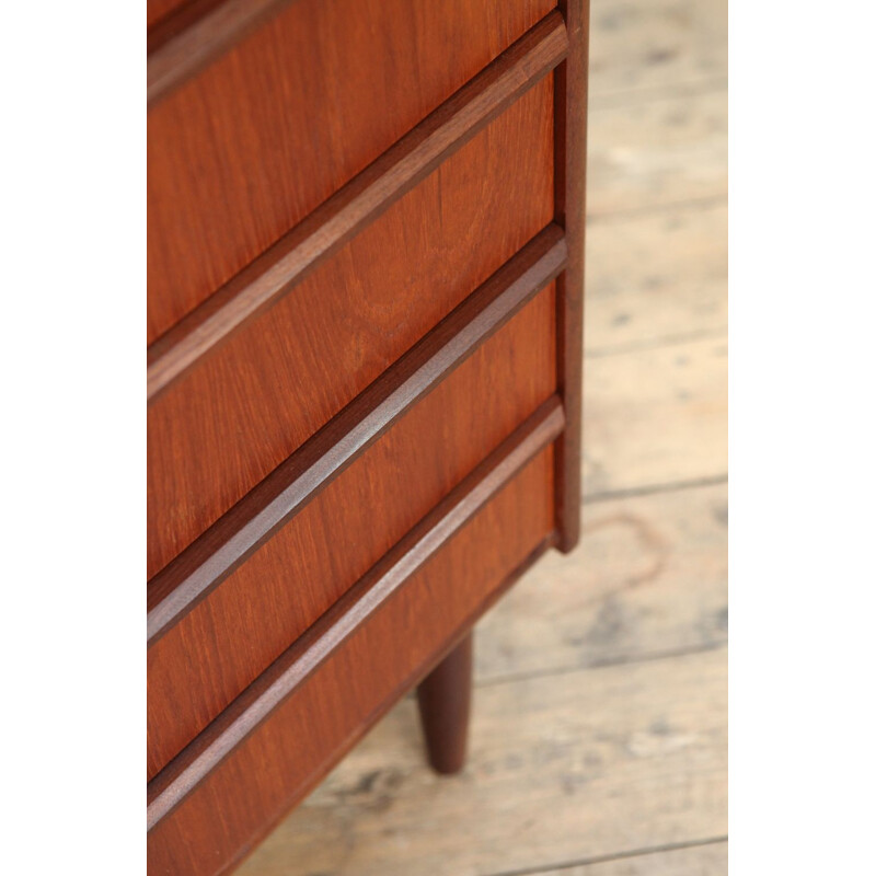 Vintage Danish chest of drawers in teak