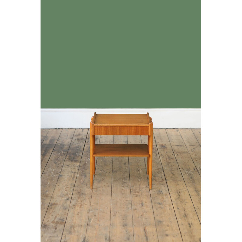 Vintage Danish night stand in teak