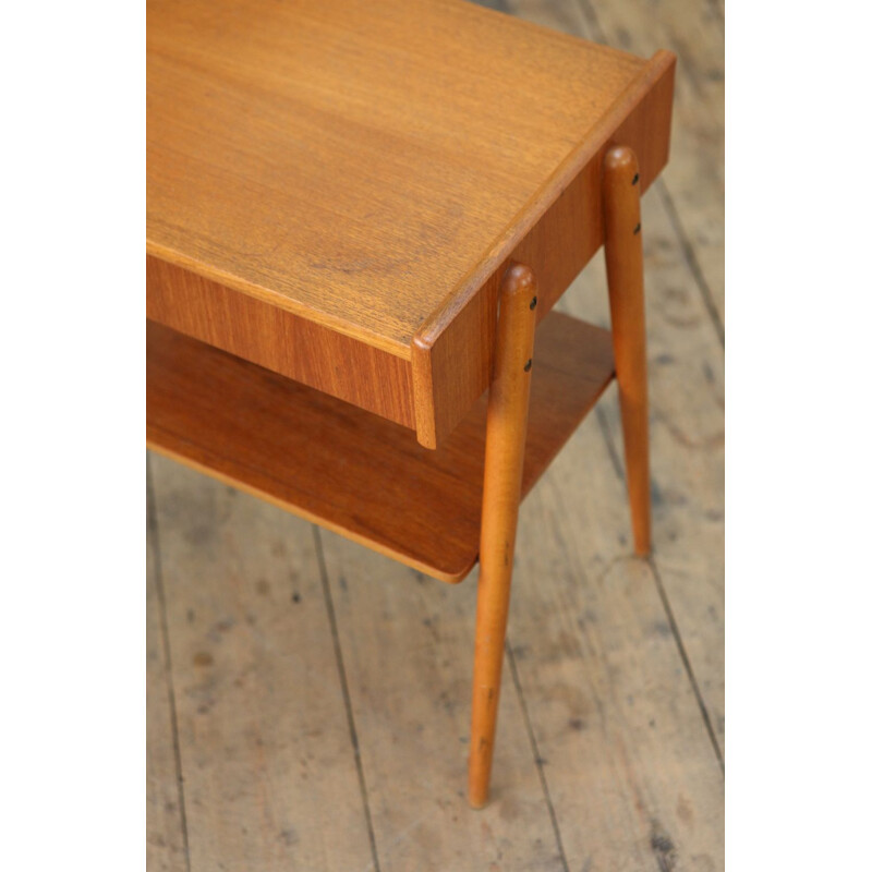 Vintage Danish night stand in teak