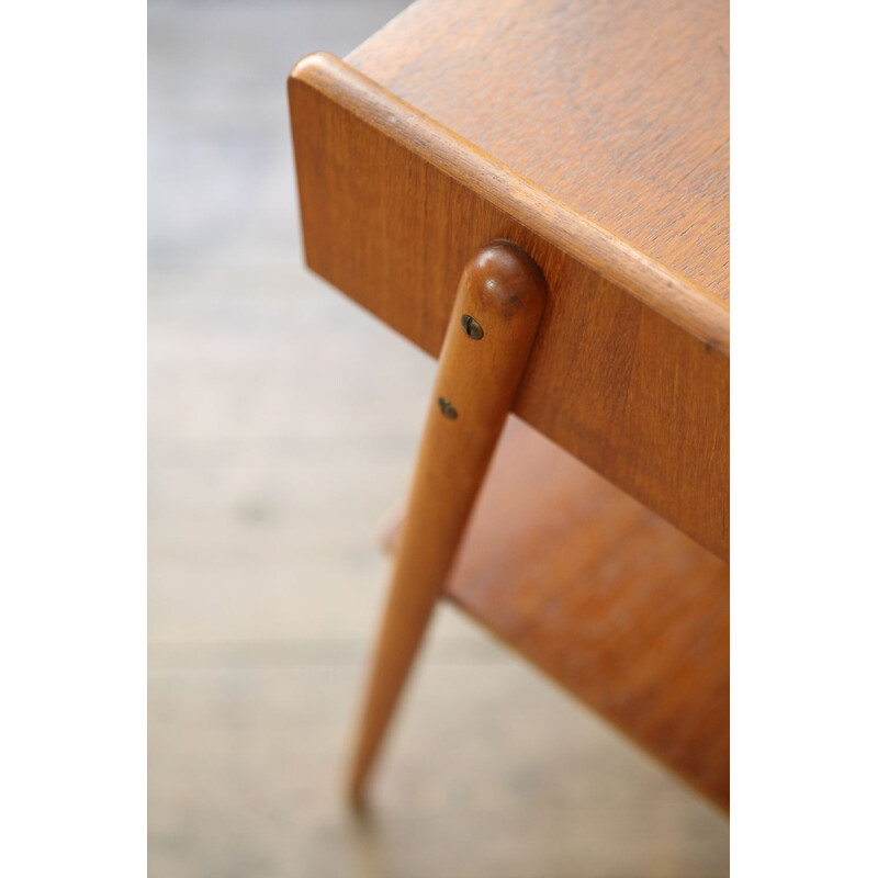 Vintage Danish night stand in teak