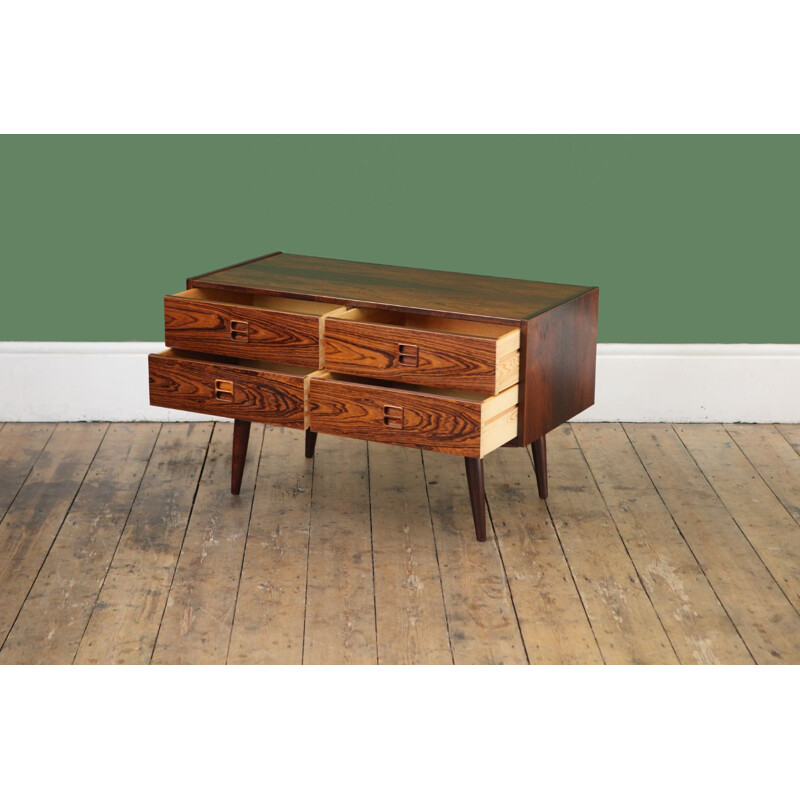 Vintage Danish small sideboard in rosewood