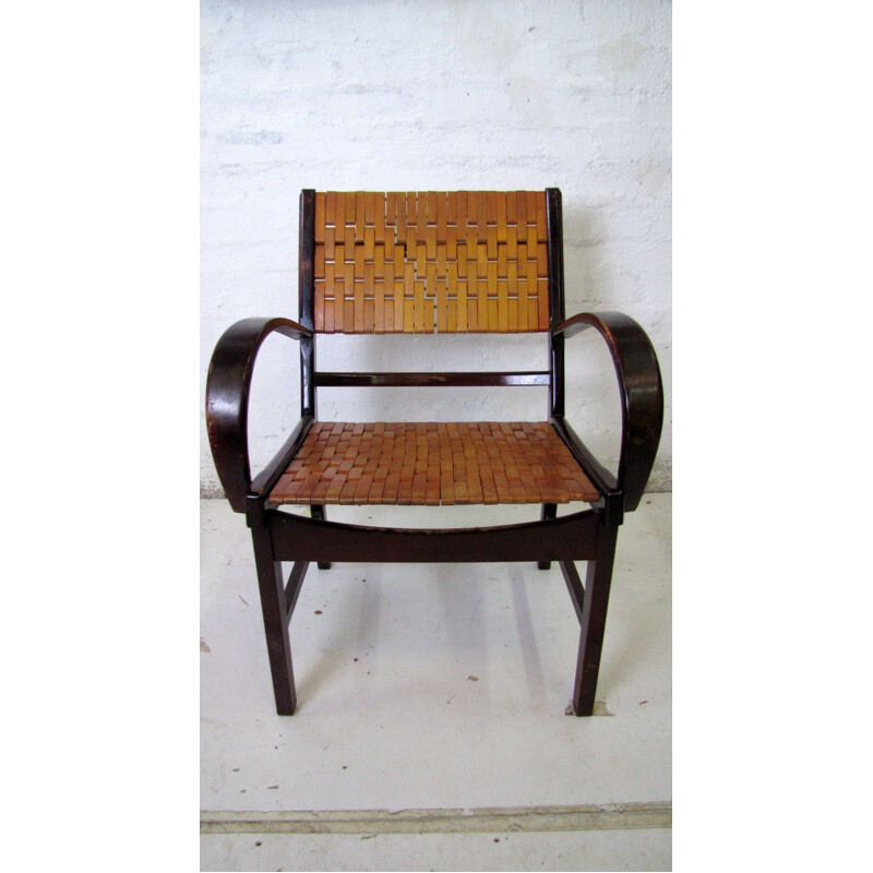 Vintage German armchair by Erich Diekmann for Gelenka