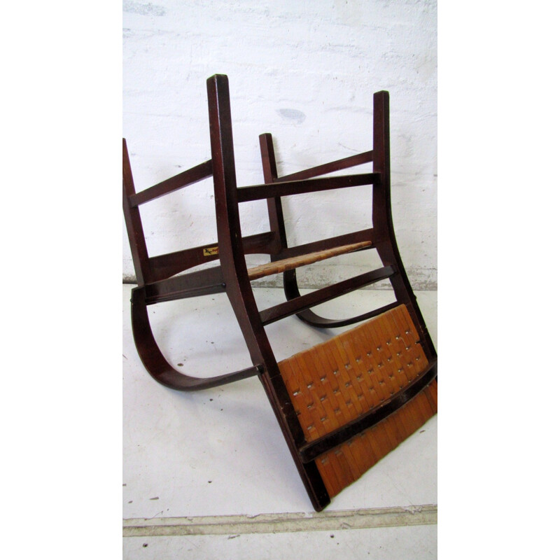 Vintage German armchair by Erich Diekmann for Gelenka