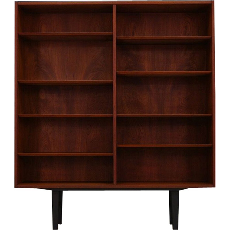 Vintage Danish bookcase in teak by Poul Hundevad