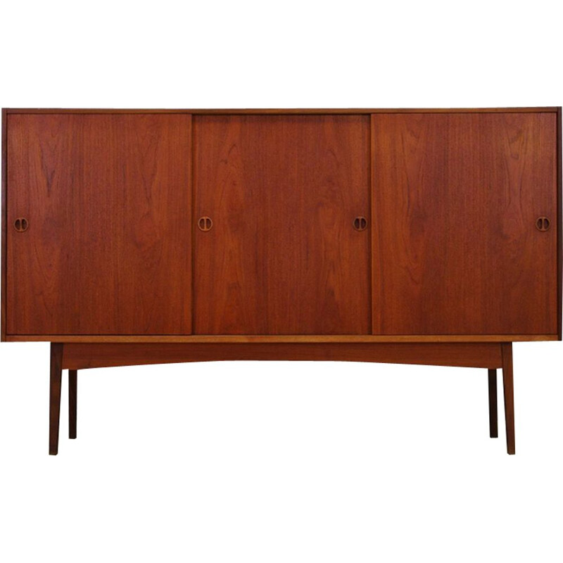 Vintage Danish highboard in teak