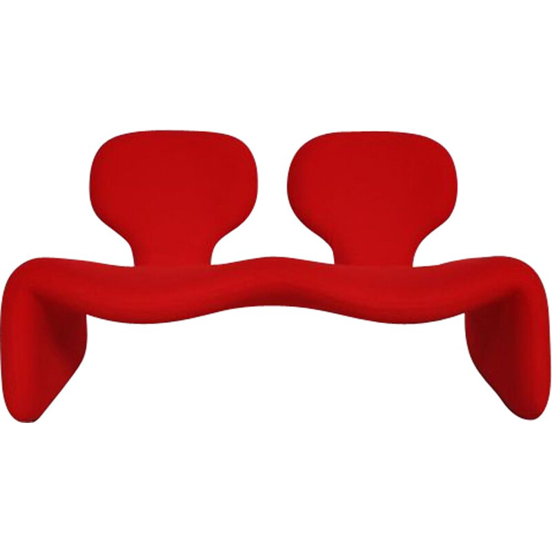 Vintage bench "Djinn" by Olivier Mourgue for Airborne