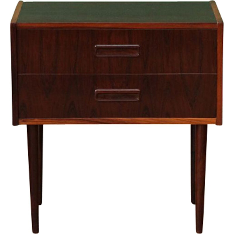 Vintage Danish bedside table in rosewood 