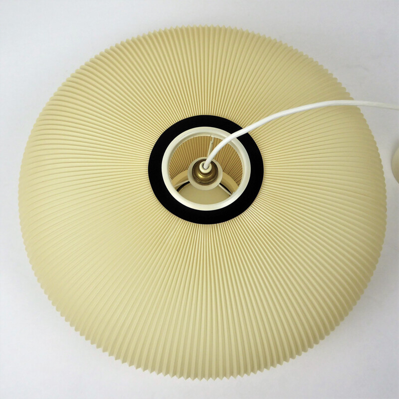 Vintage pendant lamp in rhodoid by Rispal