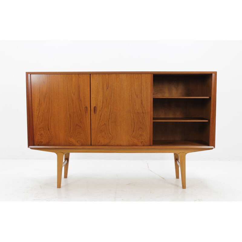 Vintage Danish highboard in teak