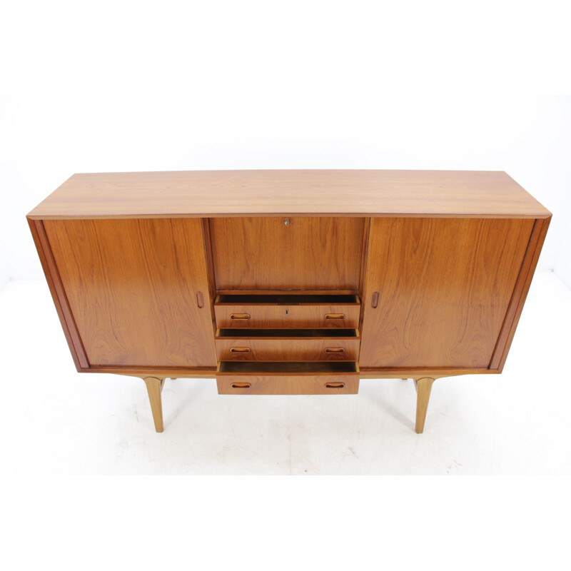 Vintage Danish highboard in teak