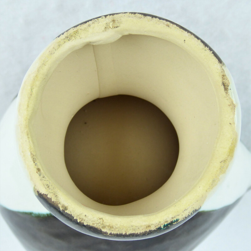 Vase vintage français en céramique 