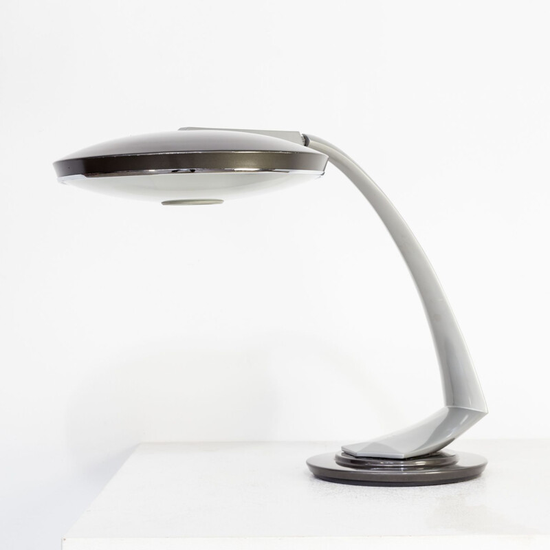 Vintage "Boomerang" desk lamp for Fase Madrid