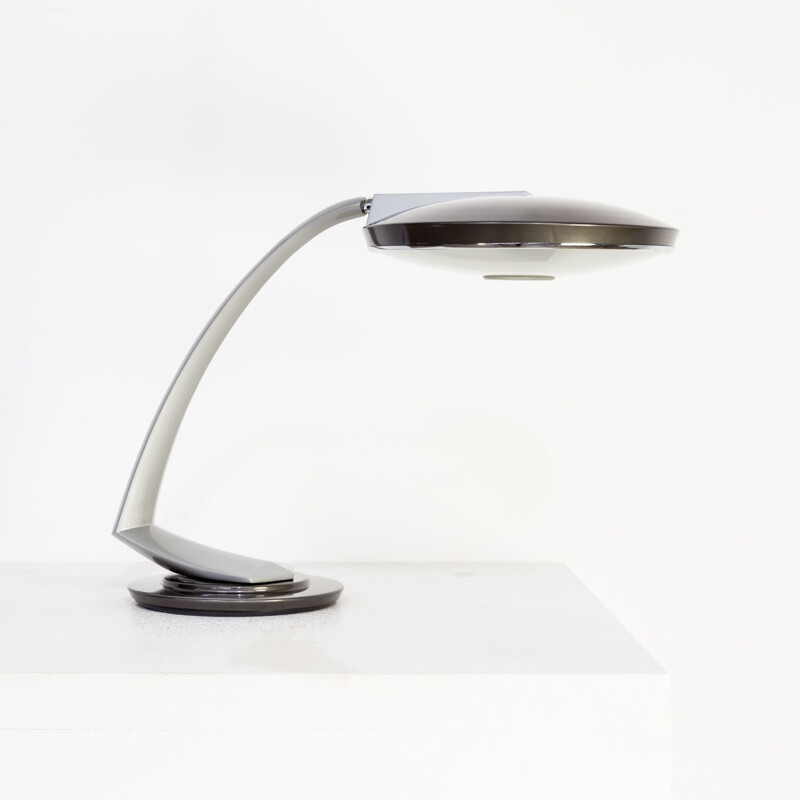 Vintage "Boomerang" desk lamp for Fase Madrid