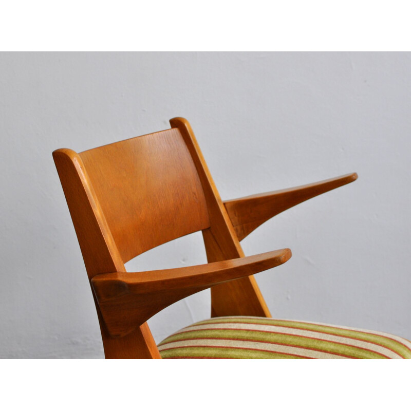 Vintage "Penguin" armchair by Carl Sasse for Casala