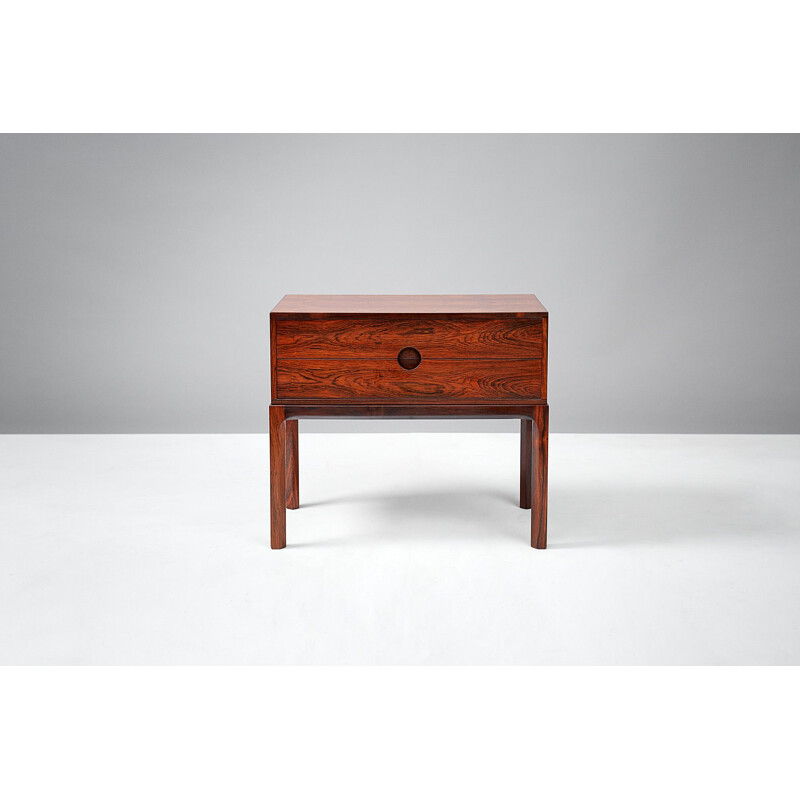 Vintage night stand in rosewood by Kai Kristiansen