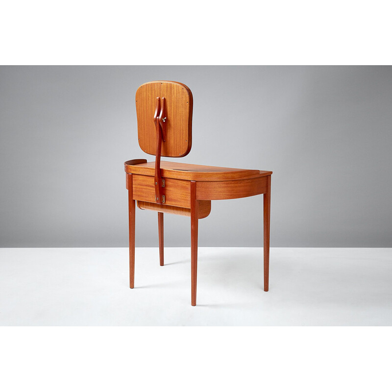 Vintage dressing table in mahogany by Carl Malmsten Birgitta