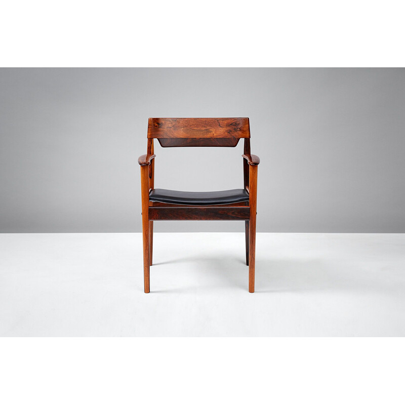 Vintage Danish armchair in rosewood by Grete Jalk