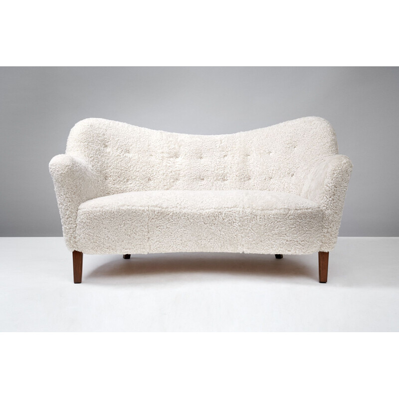 Vintage 3-seater sofa "185" by Slagelse Mobelvaerk