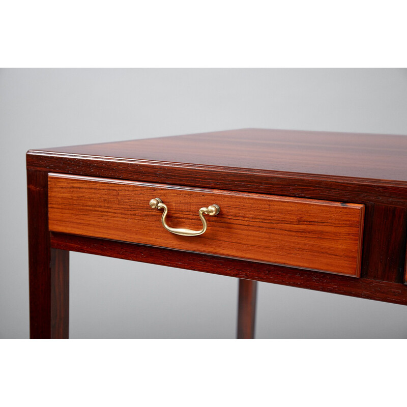 Vintage writing desk in rosewood by Jacob Kjaer