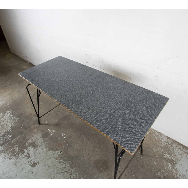 Vintage desk in metal by Willy Van Der Meeren 