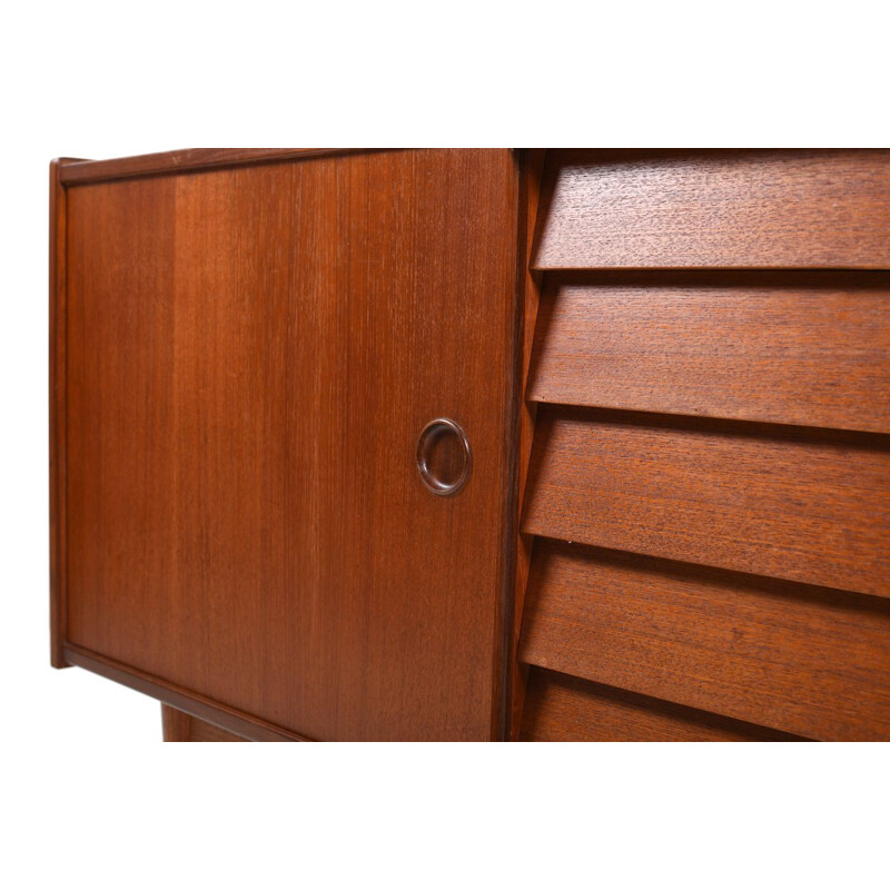 Vintage Danish sideboard in teak by Nils Jonsson