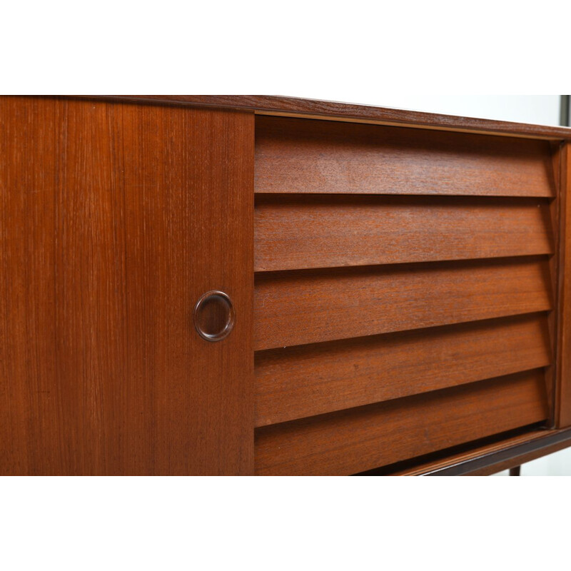 Vintage Danish sideboard in teak by Nils Jonsson