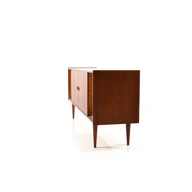 Vintage Danish sideboard in teak by Nils Jonsson