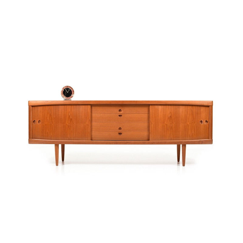 Vintage Danish sideboard in teak by H. W. Klein