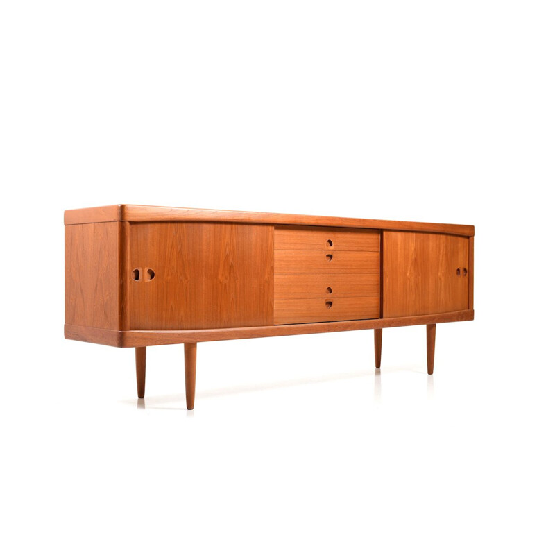 Vintage Danish sideboard in teak by H. W. Klein