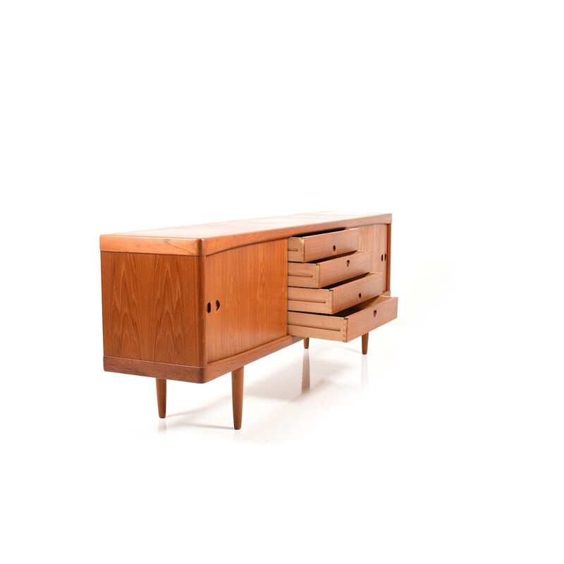 Vintage Danish sideboard in teak by H. W. Klein