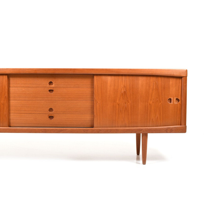 Vintage Danish sideboard in teak by H. W. Klein