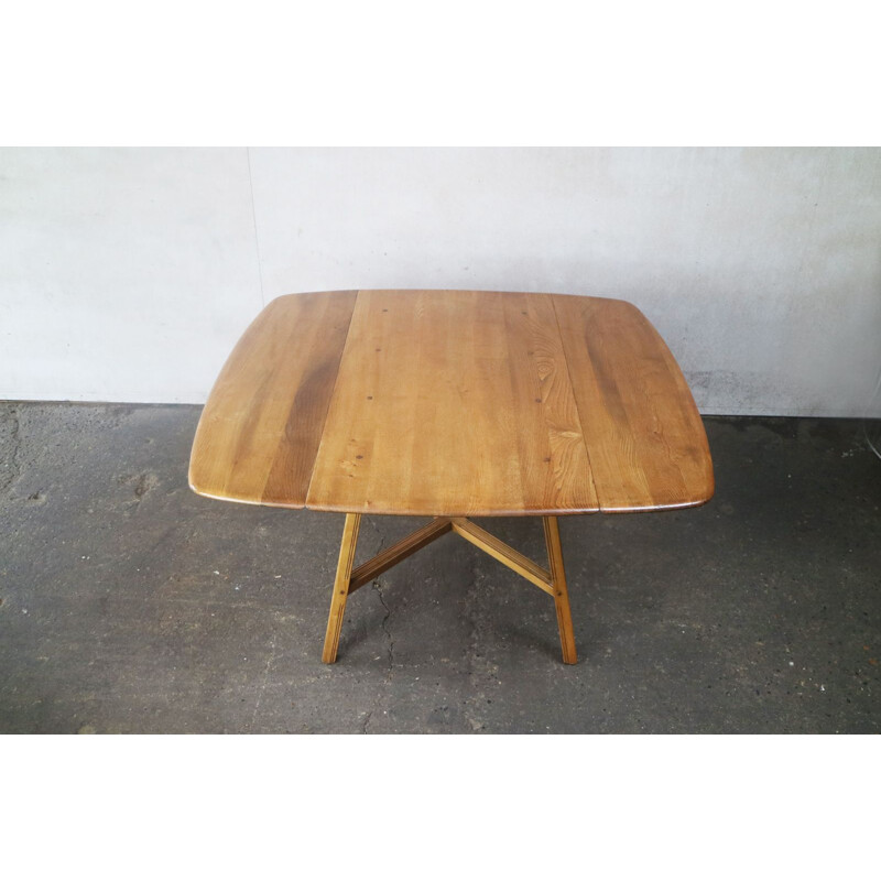 Vintage dining table by Ercol Elm & Beech 