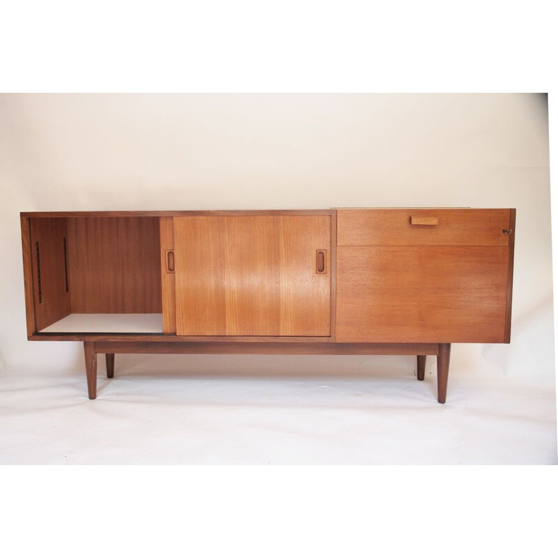 Vintage Scandinavian sideboard in teak