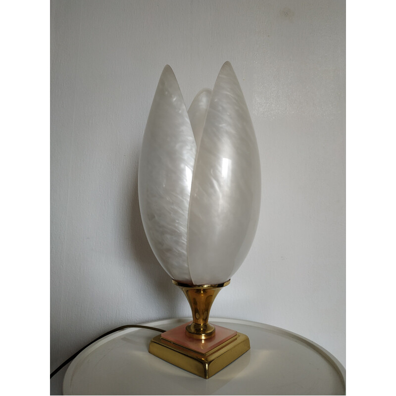 Vintage table lamp by Maison Rougier