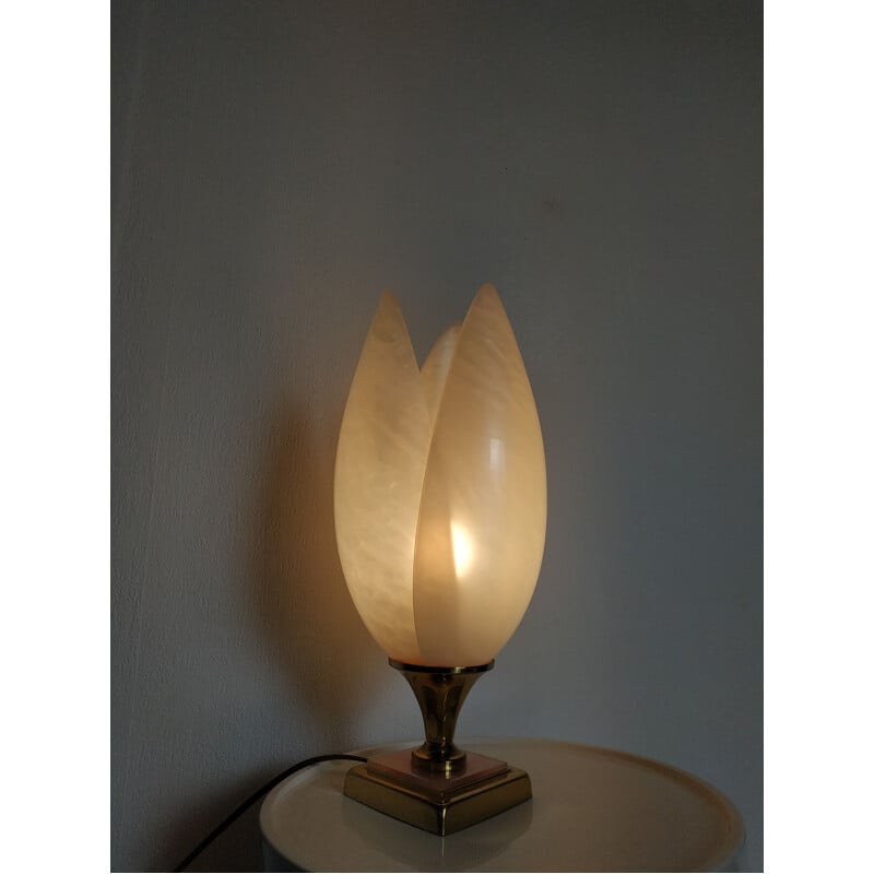 Lampe de table vintage par Maison Rougier
