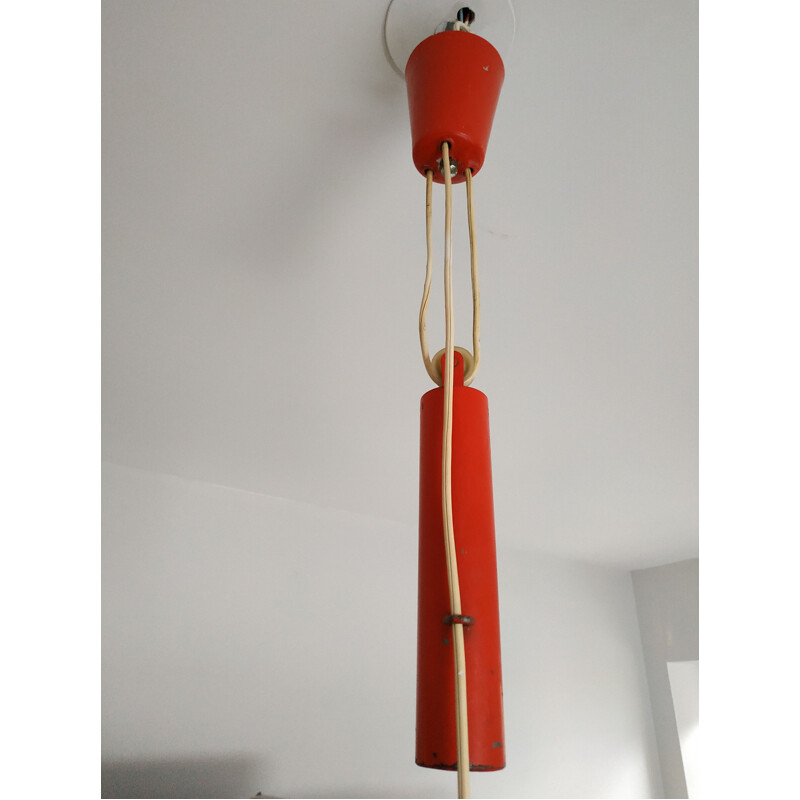 Vintage counterweight pendant lamp