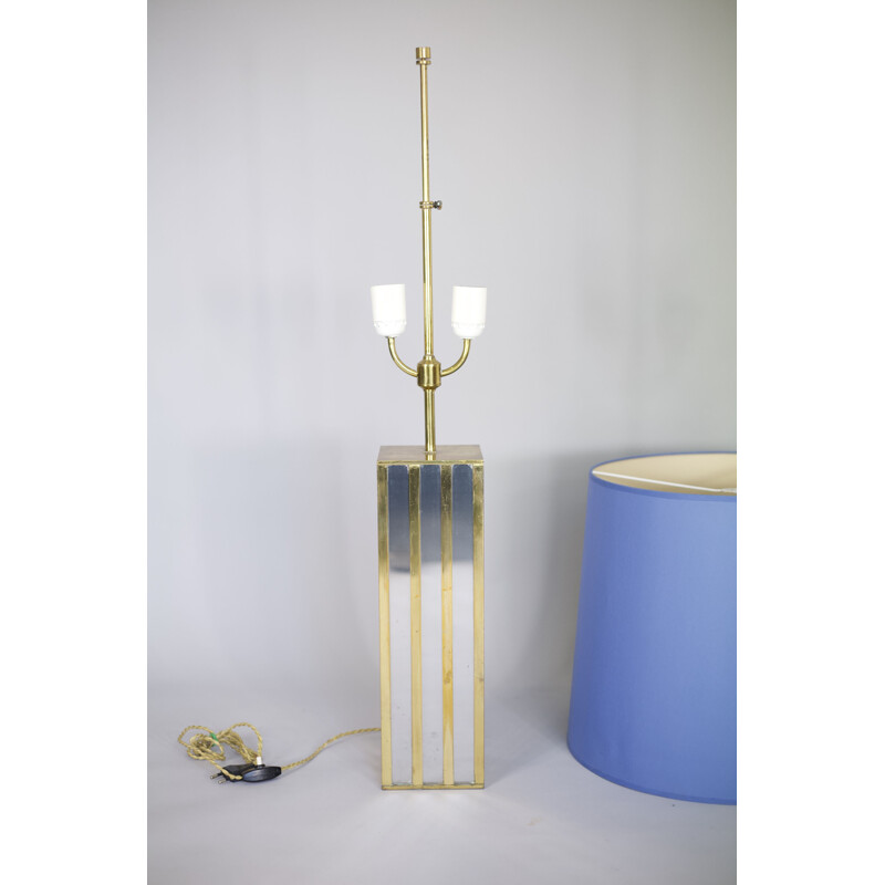 Vintage "Building" table lamp by Jacques Charpentier