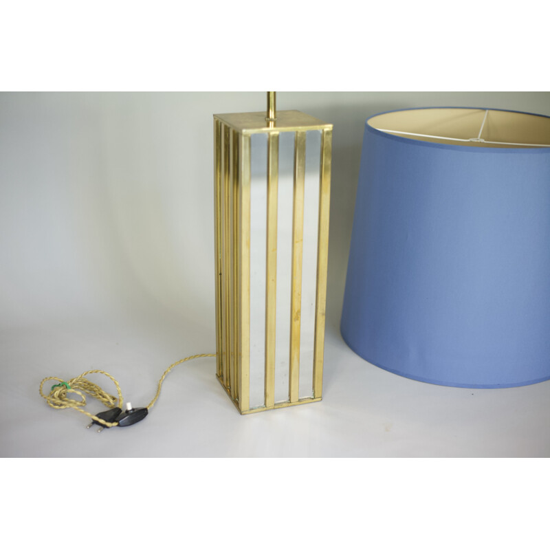 Vintage "Building" table lamp by Jacques Charpentier