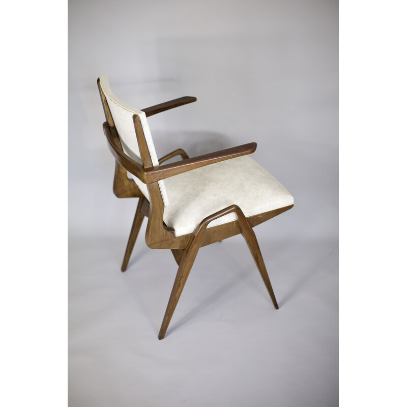 Suite de 2 fauteuils vintage par Maurice Pré