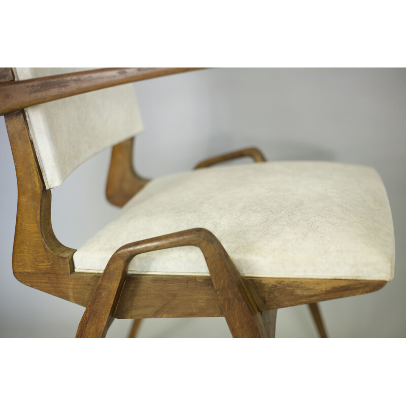 Set of 2 vintage French armchairs by Maurice Pré
