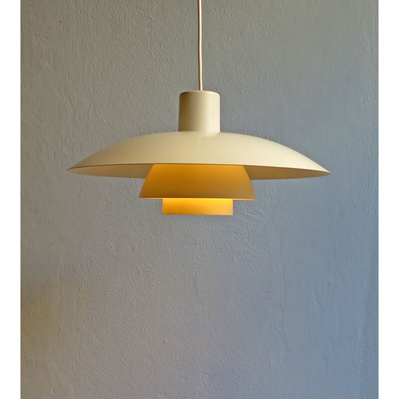 Vintage yellow "PH4" pendant lamp