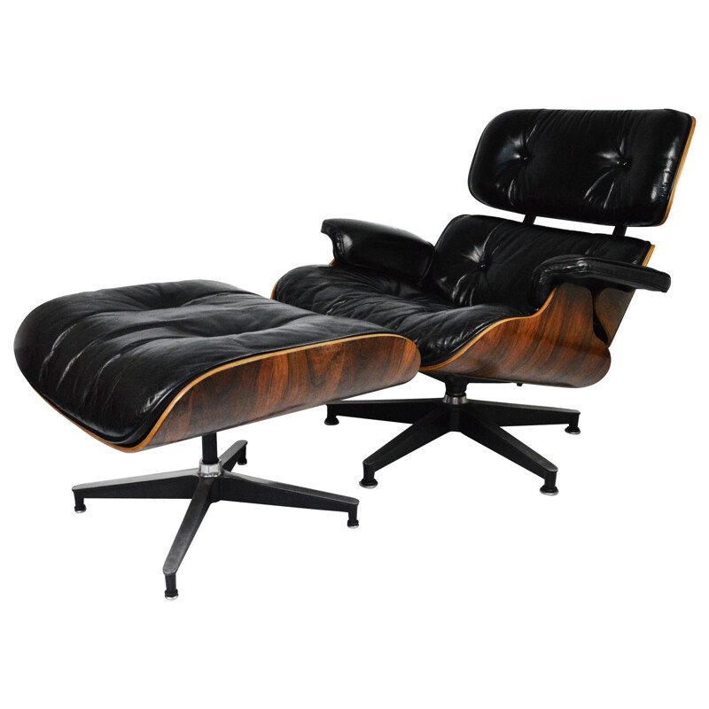 Lounge chair, EAMES Edt Miller - 1970s 